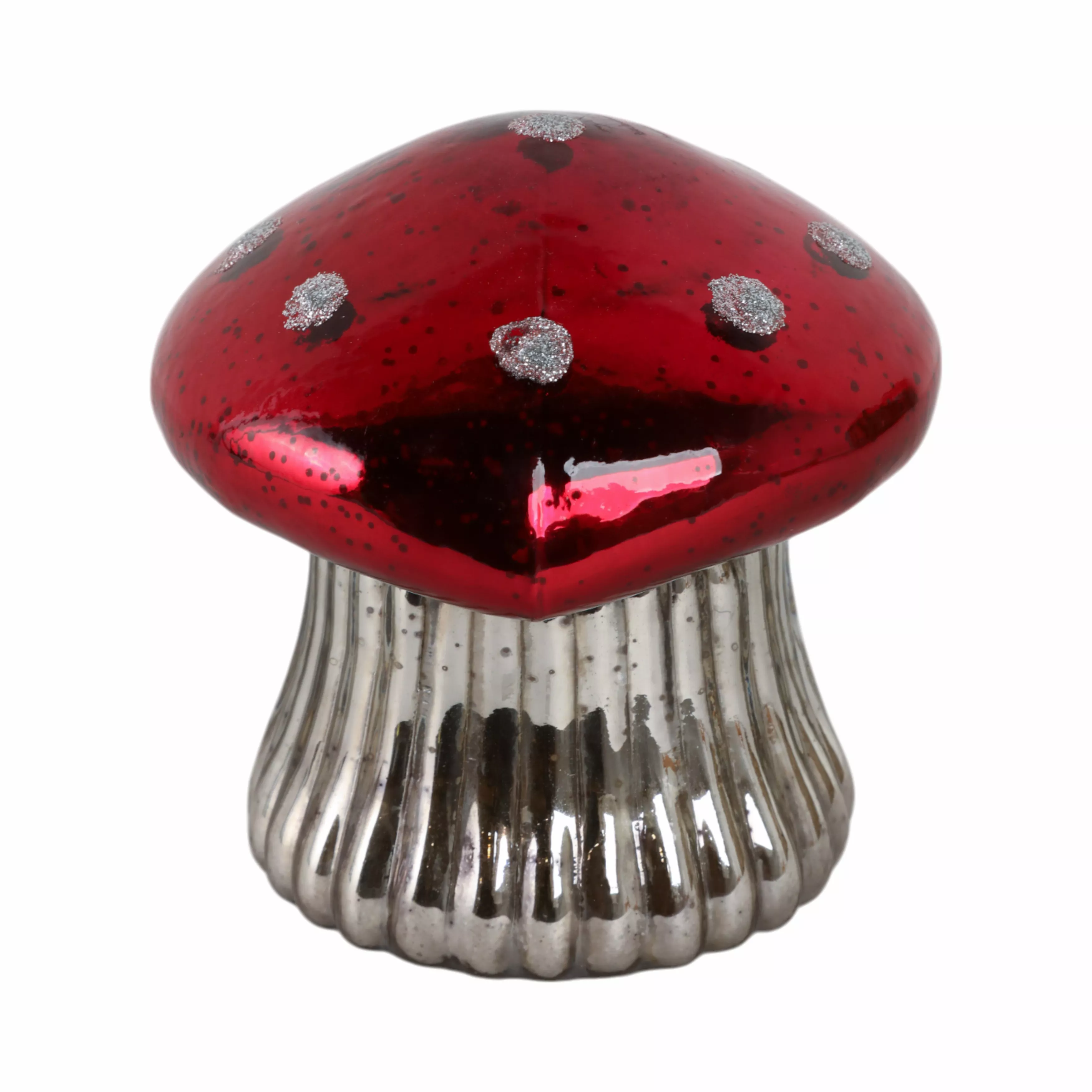 Cinnamon Mushroom Candle, Red