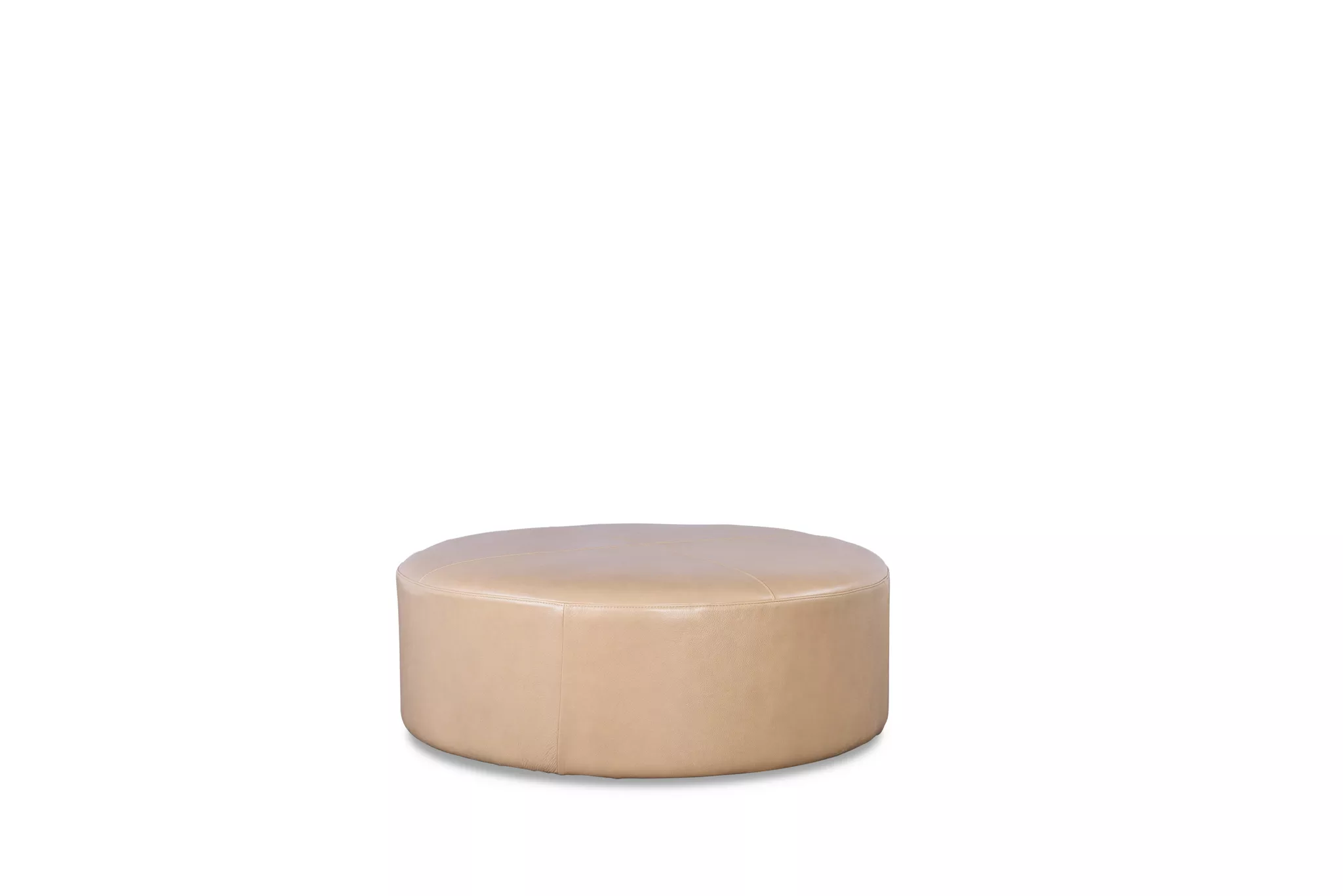 Cologne Leather Ottoman