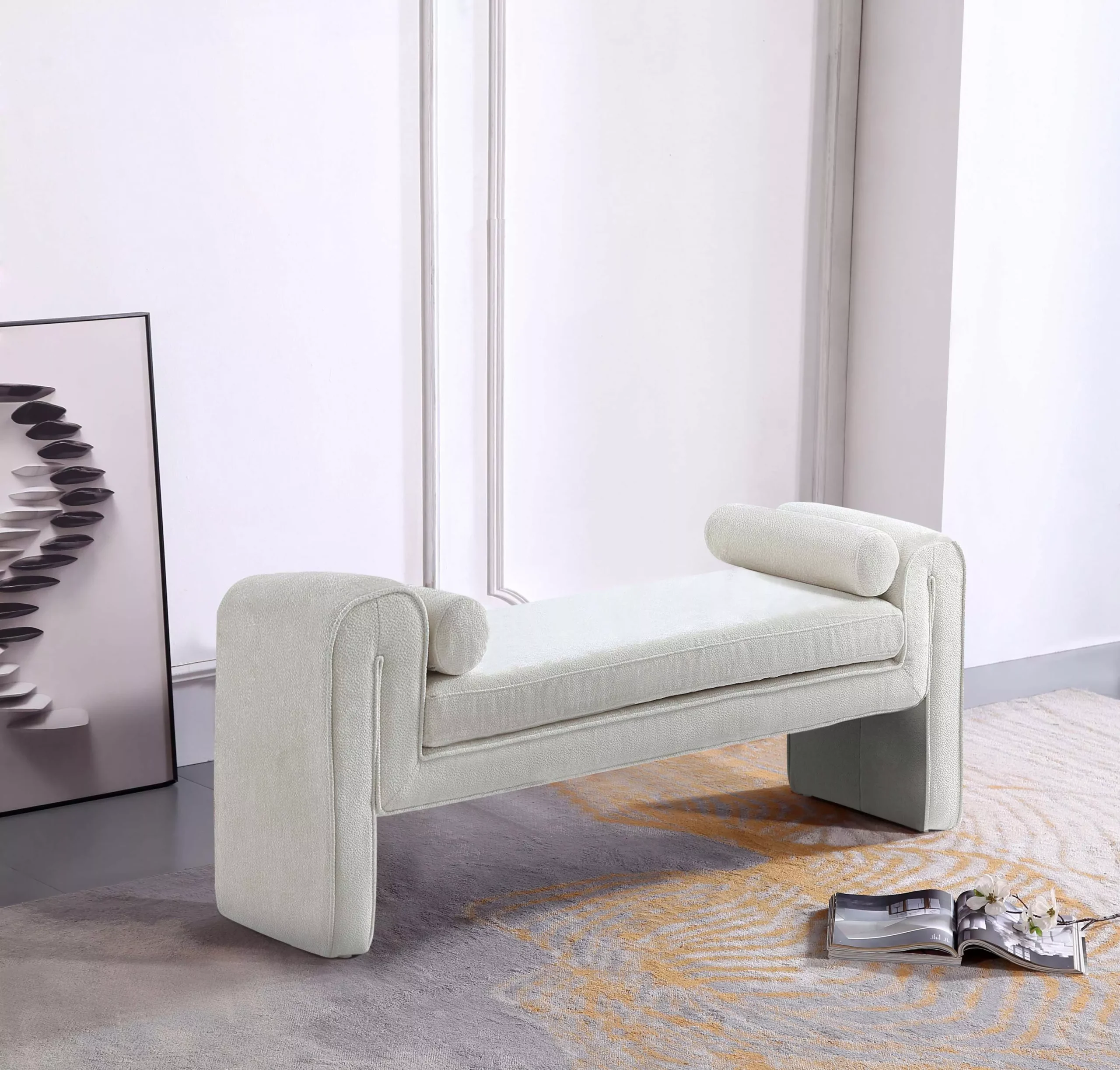 Concord Ivory Bench