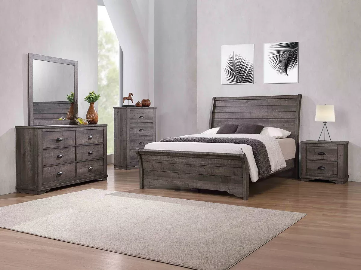 CORALEE NIGHT STAND GREY