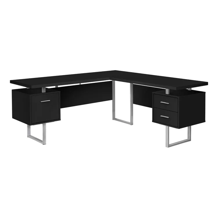 Corner Computer Desks with Storage and L Shaped Workspaces