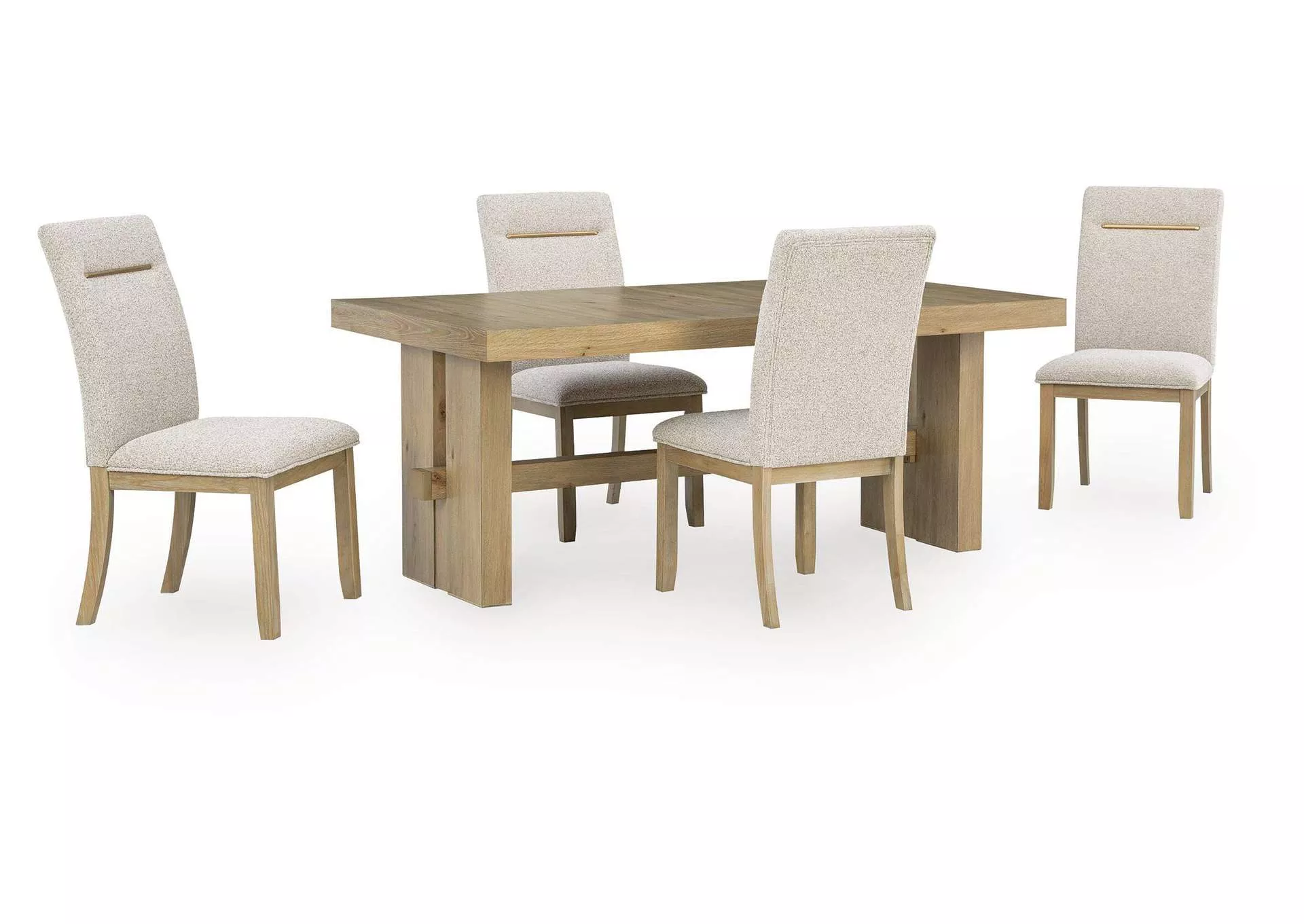 Crendlin Dining Table and 4 Chairs