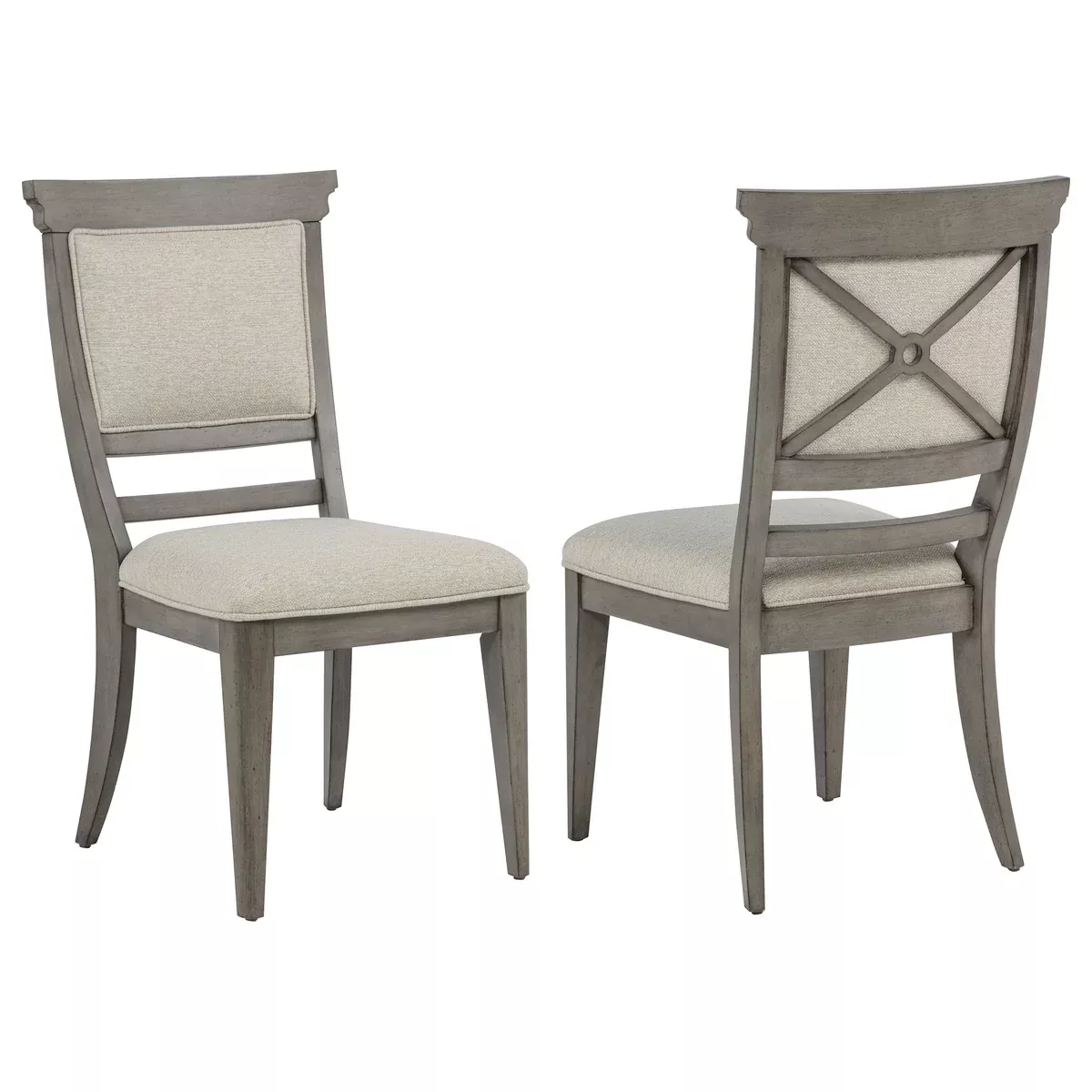 Cresswell Upholstered Dining Side Chair Tan (Set of 2)