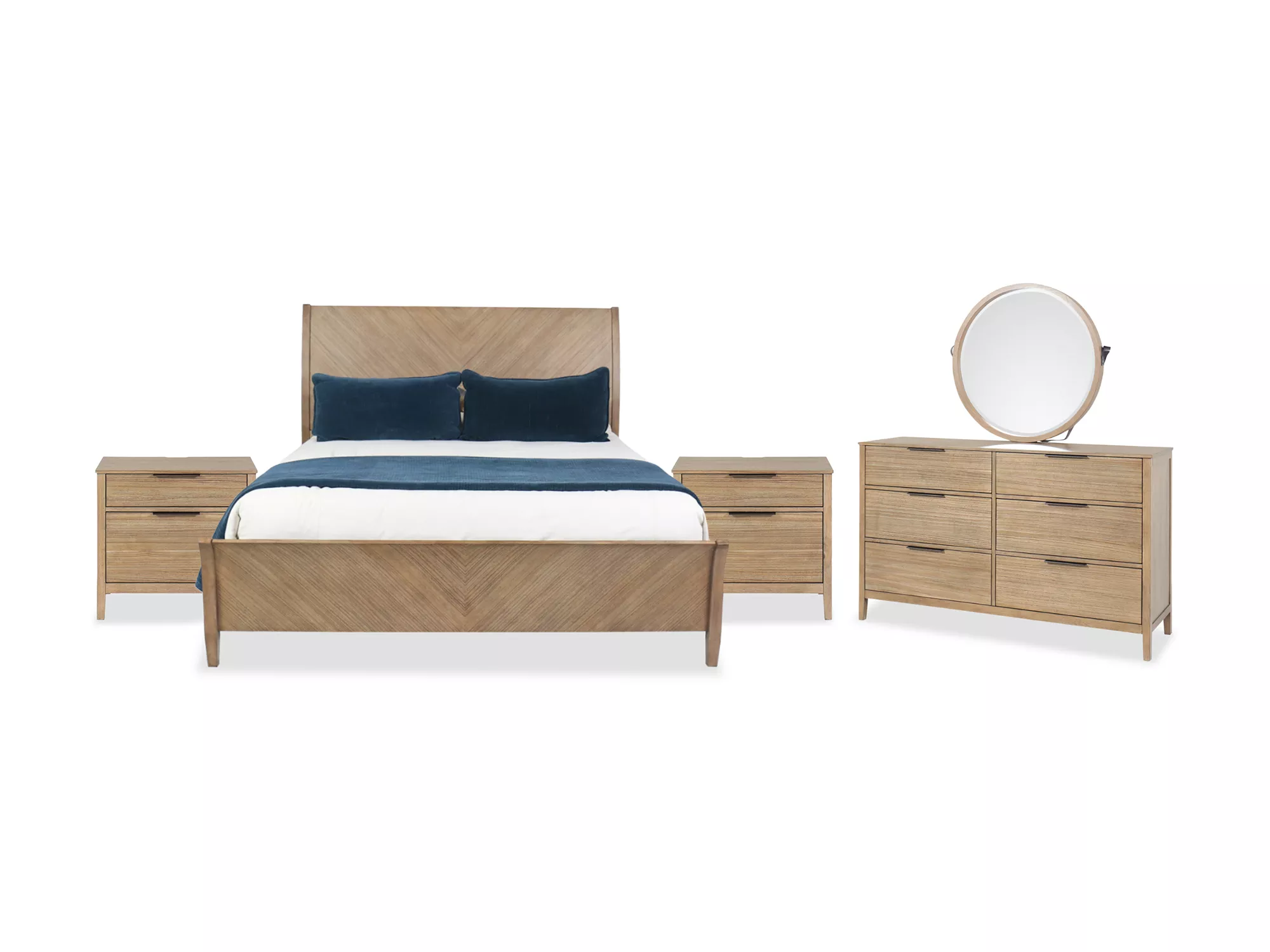 Cyrus King 4 Piece Bedroom Set