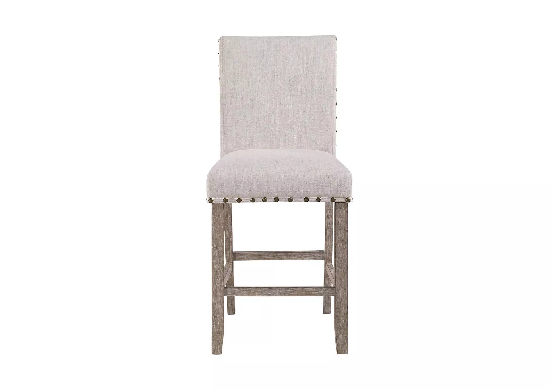 D1622 WHITE BAR STOOL