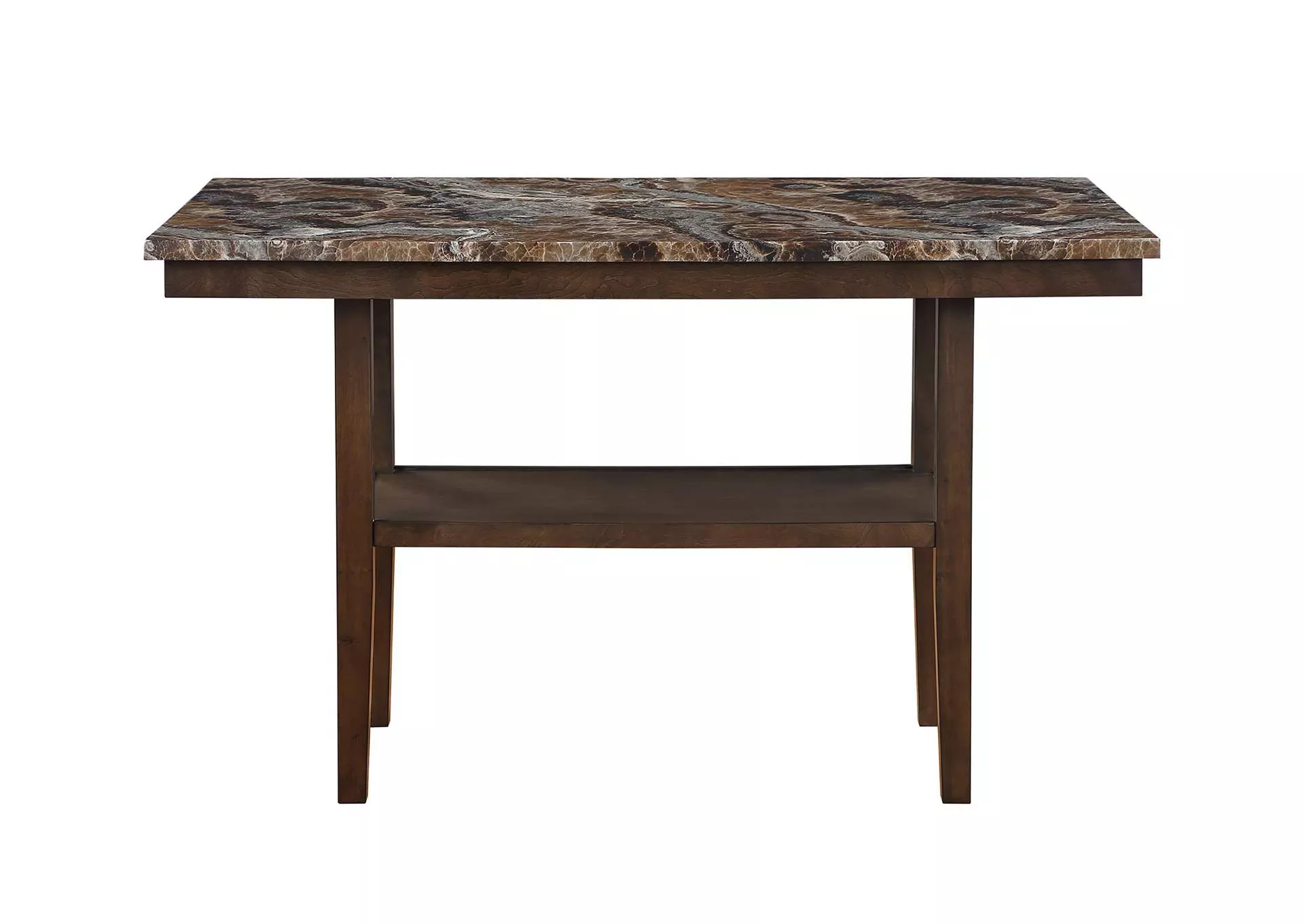 D4355 BROWN BAR TABLE