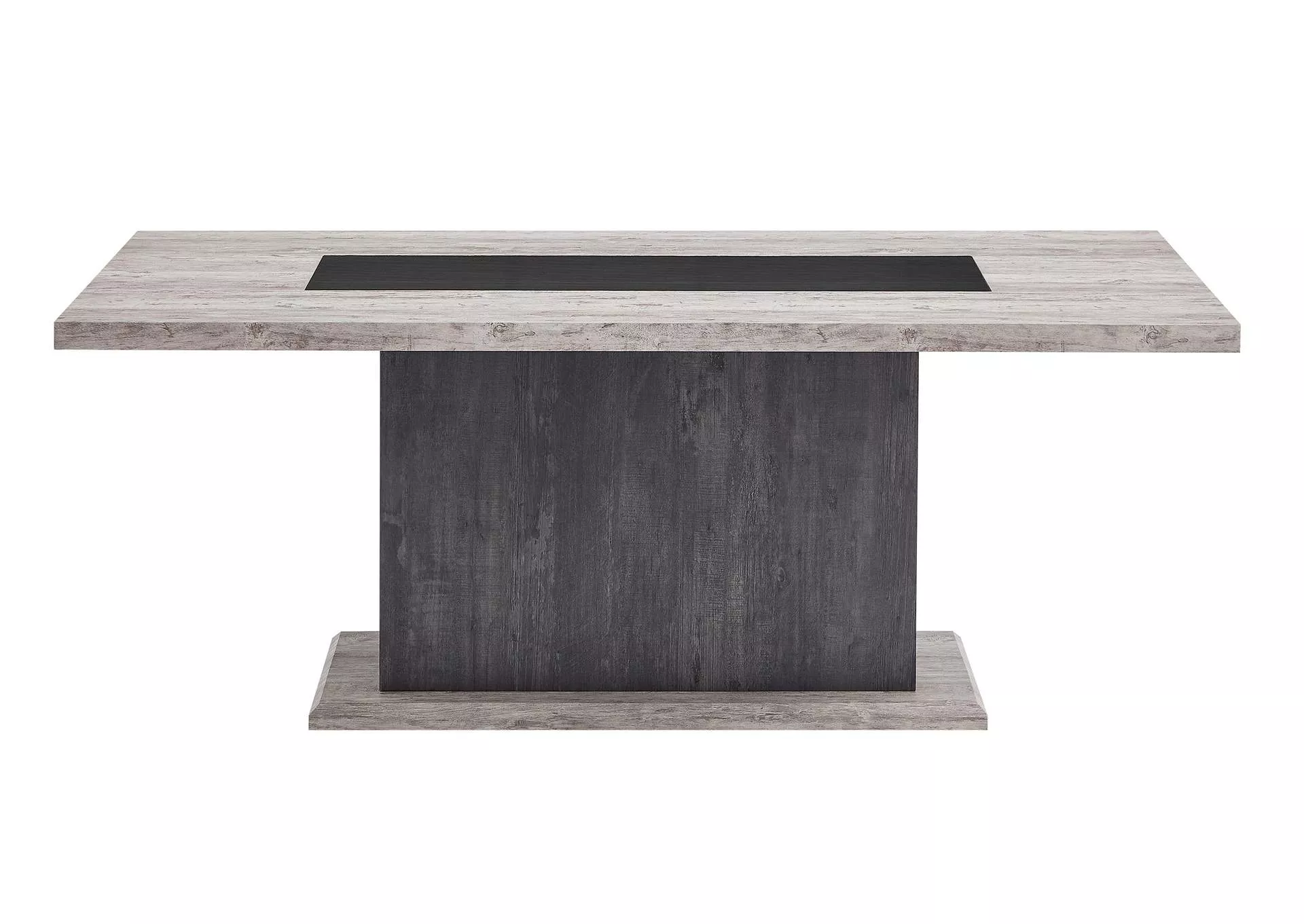 D8030 DINING TABLE WITH STORAGE DRAWERS AND STORAGE DOOR