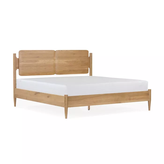 Daniel King Bed - Natural