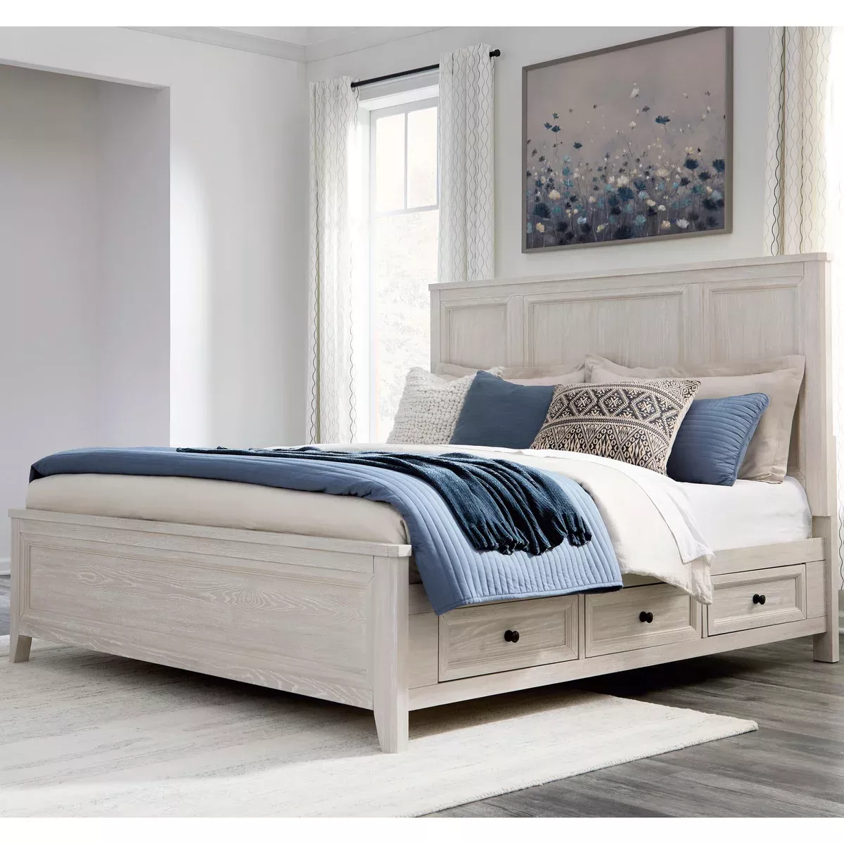 Darbonton California King Panel Storage Bed