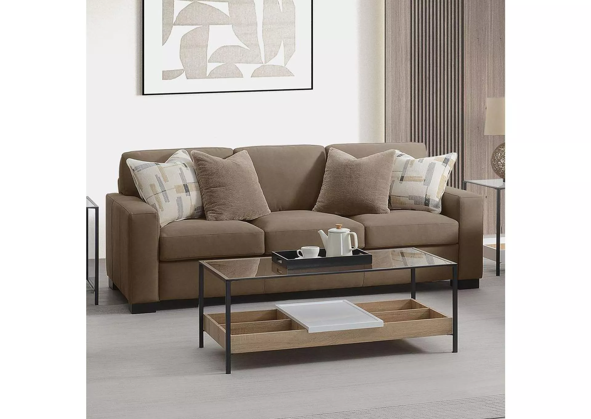 Darya Sofa with 4 Pillows