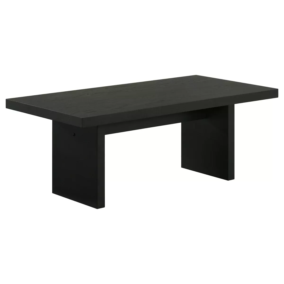 Decker 47-Inch Rectangular Cocktail Coffee Table Black