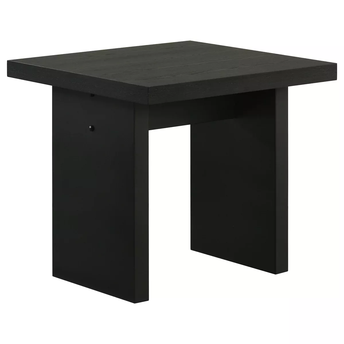 Decker Square Occasional Side End Table Black