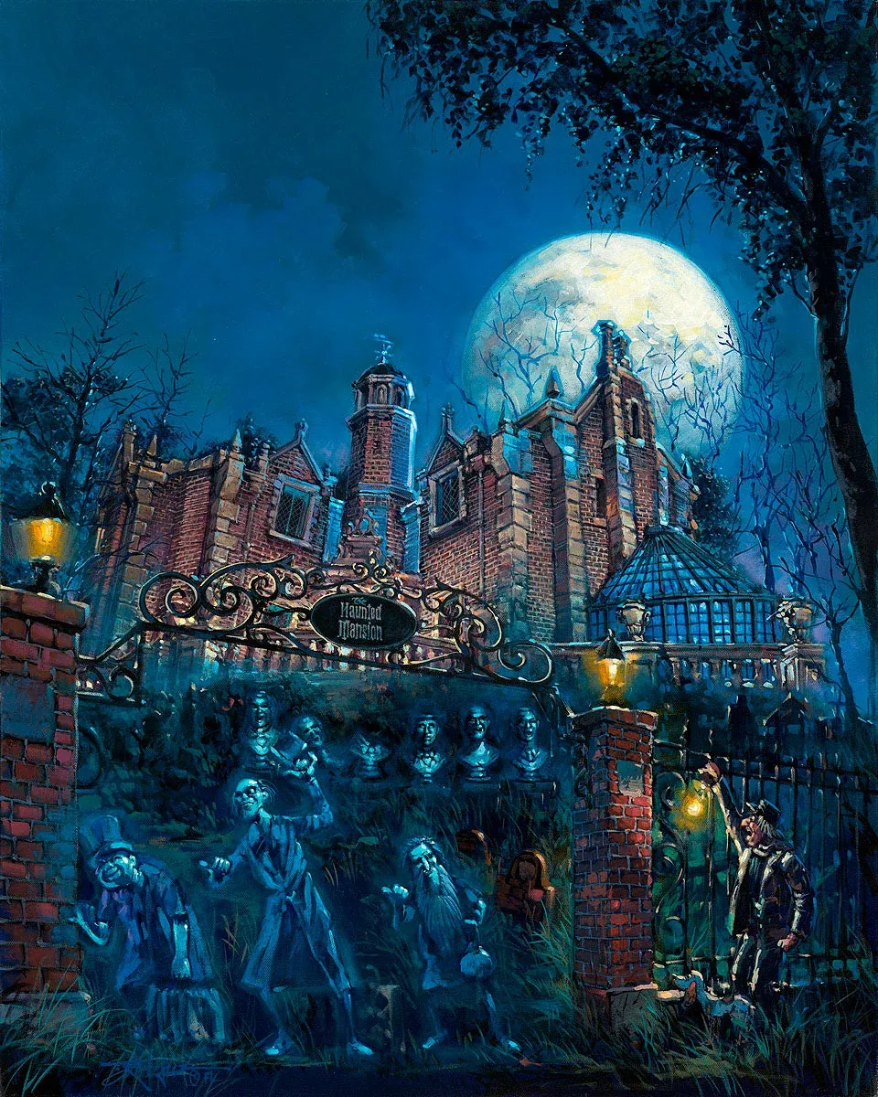 Disney Fine Art - Haunted Mansion