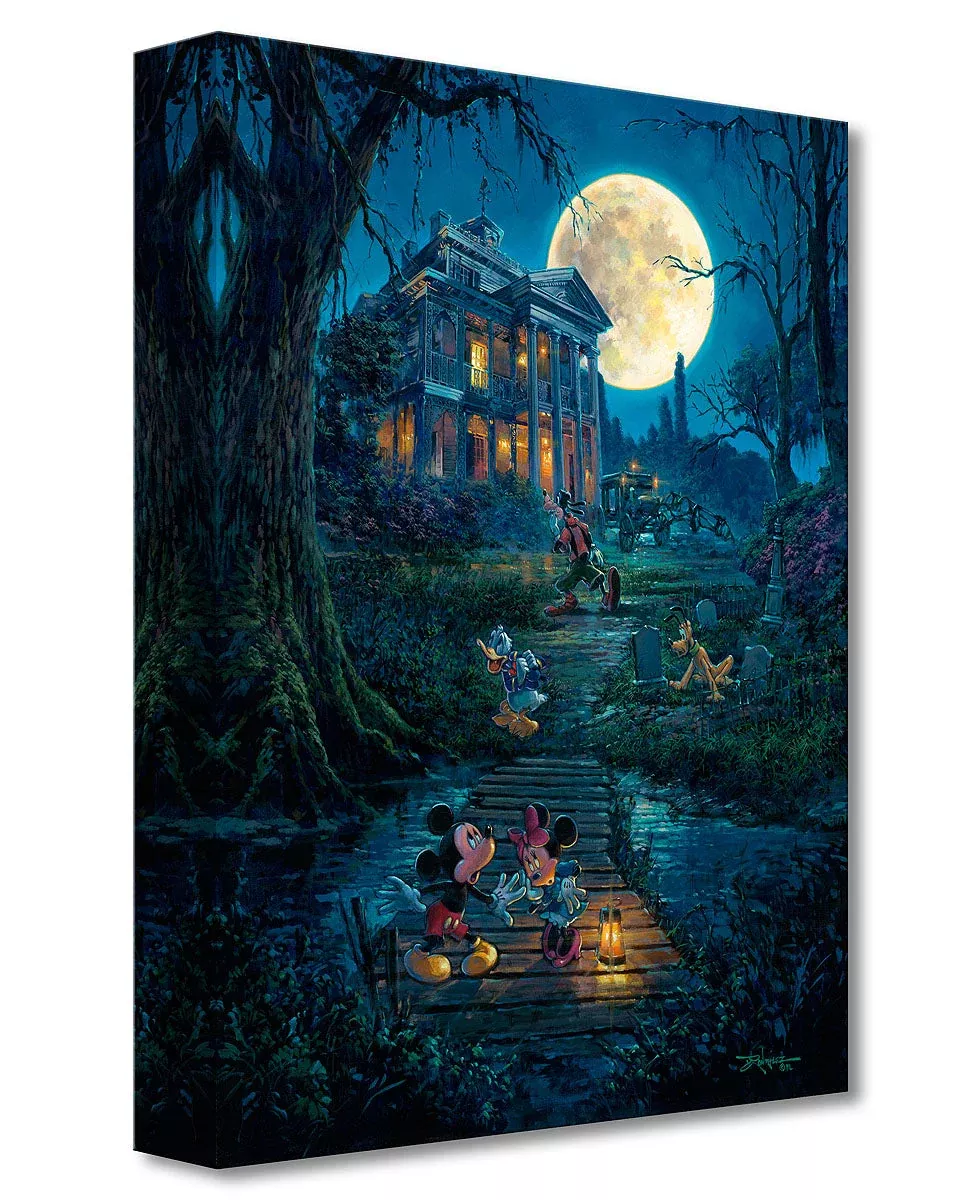 Disney Fine Art - A Haunting Moon Rises