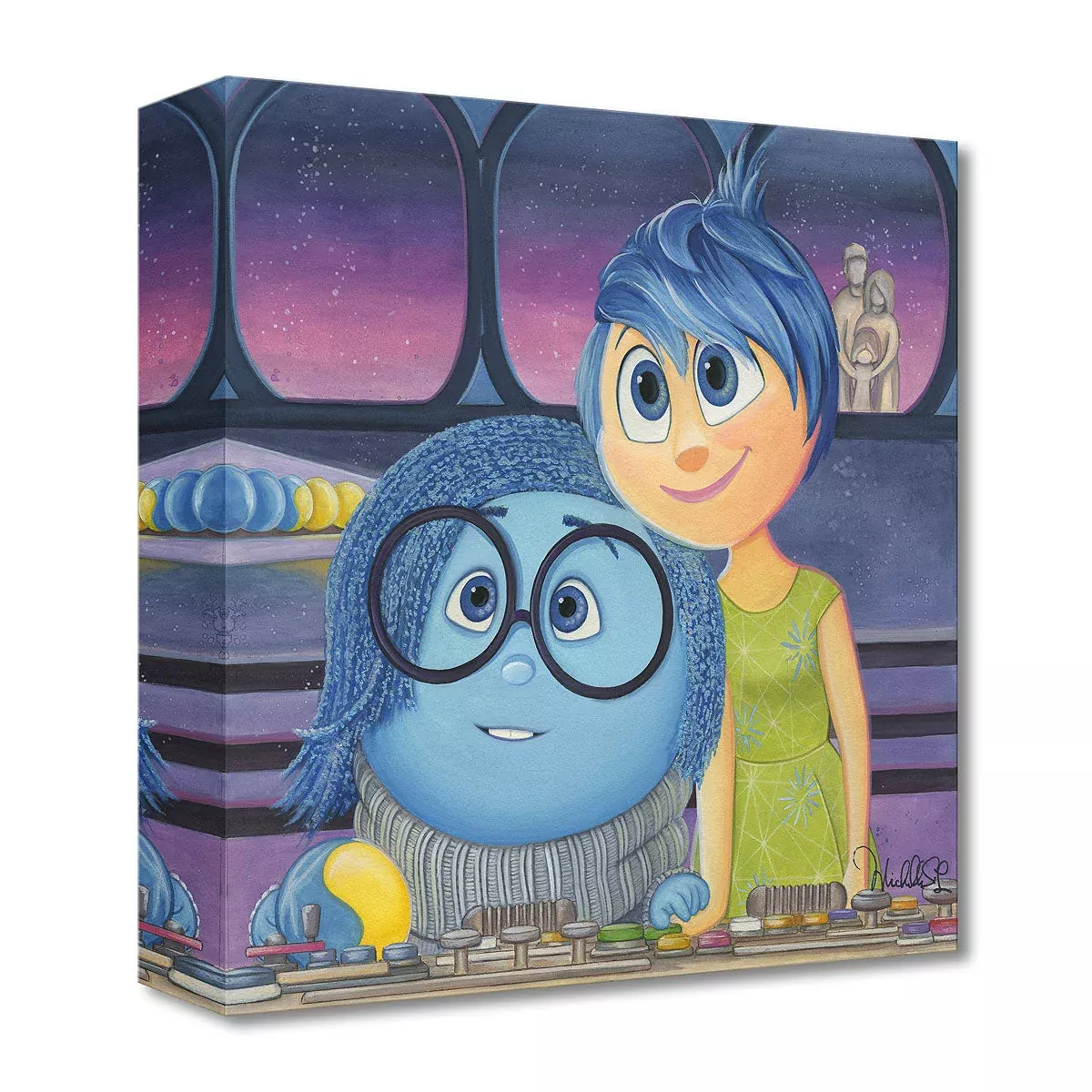 Disney Fine Art - Joy and Sadness