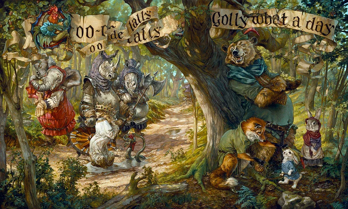 Disney Fine Art - Oo-De-Lally