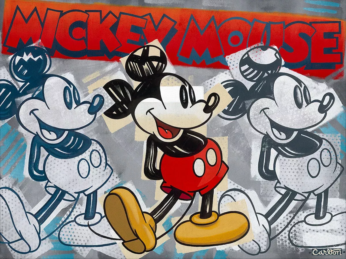 Disney Fine Art - Red is the New Grey