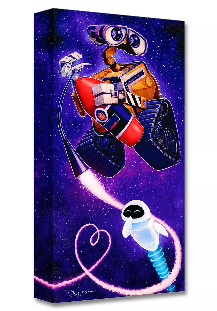 Disney Fine Art - Wall-E and Eve