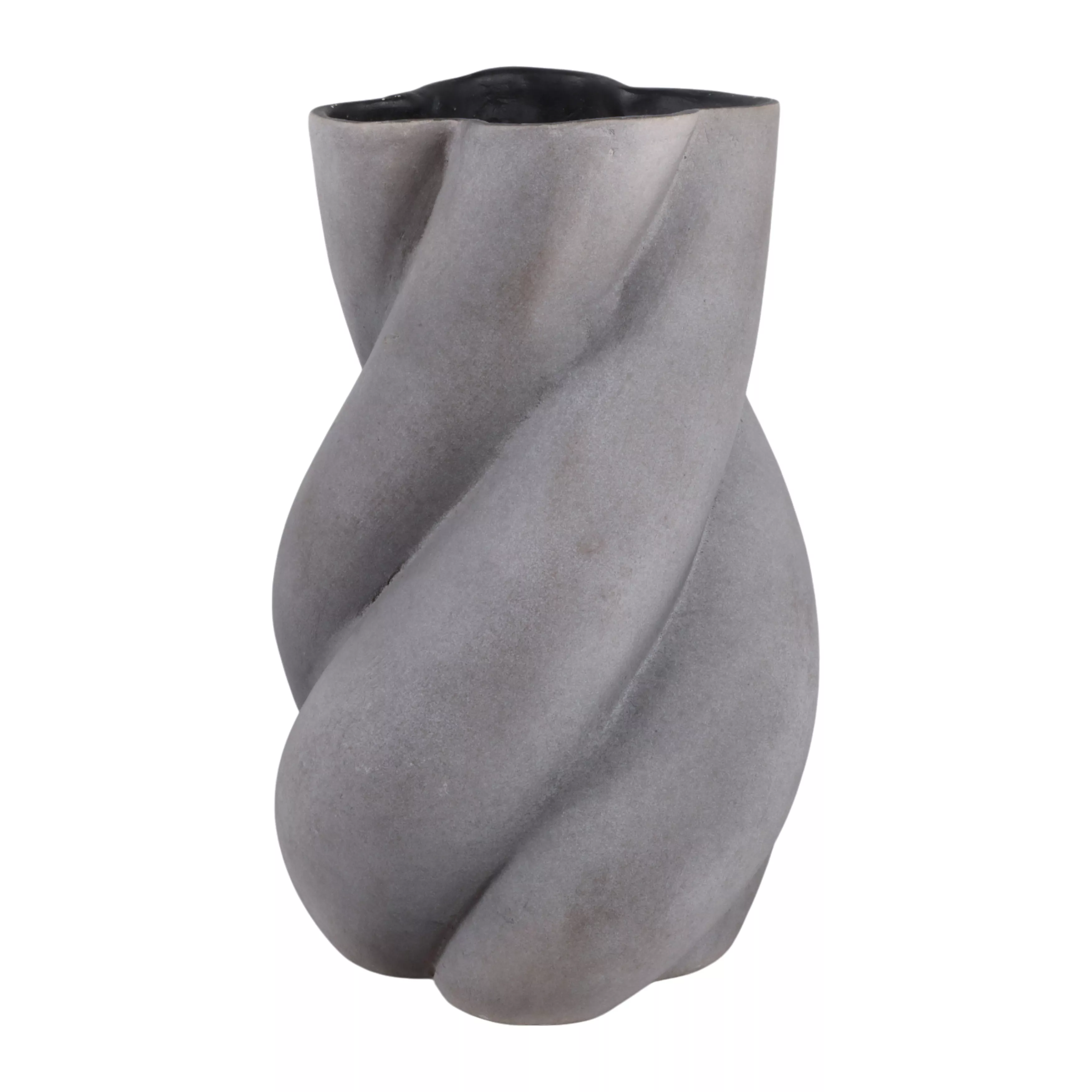 Distressed Twisted Ecomix Vase