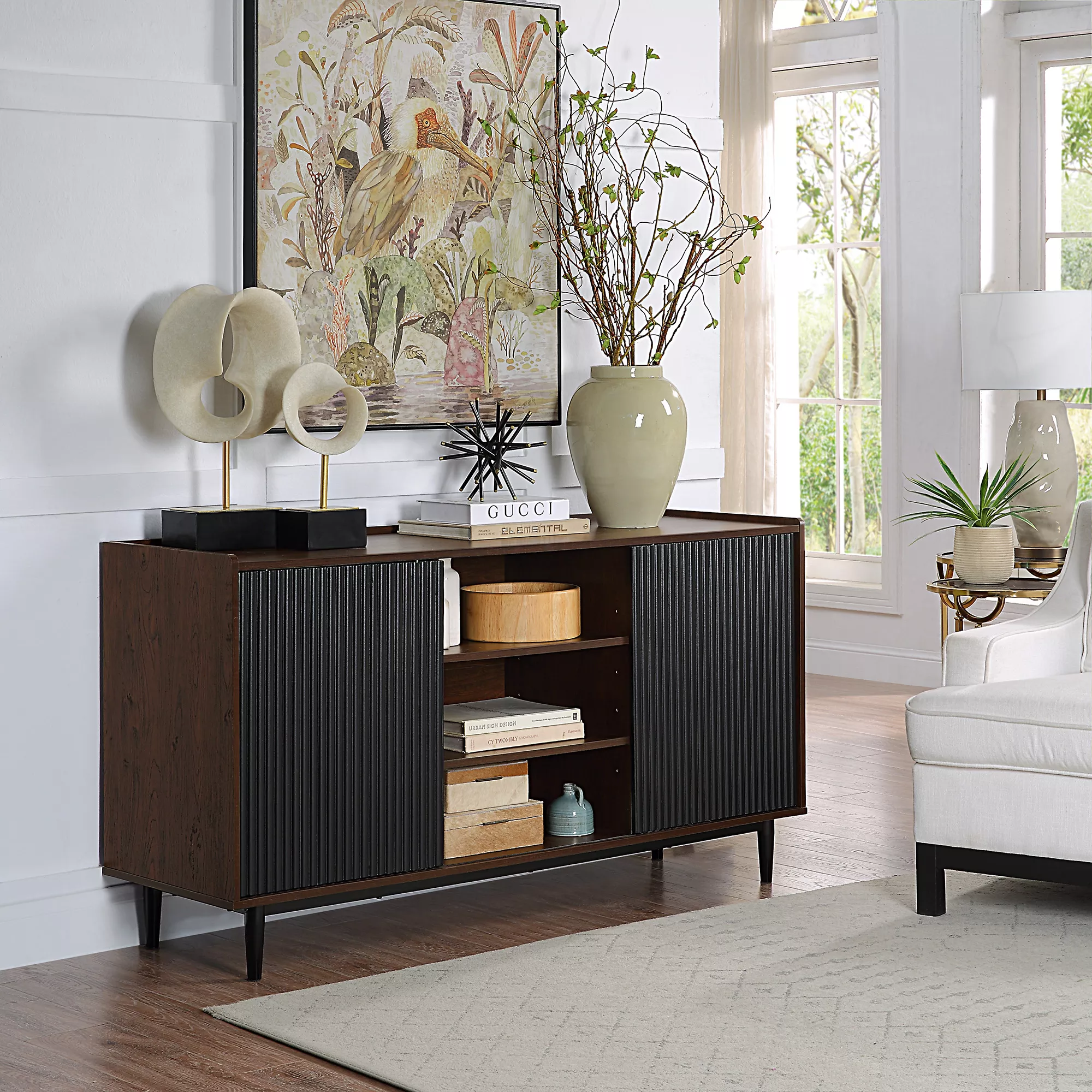 Duane Black Sideboard