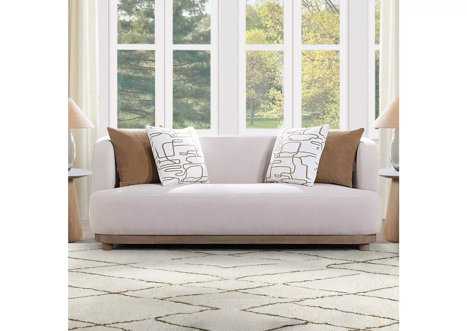 Duncan Sofa with 4 Pillows