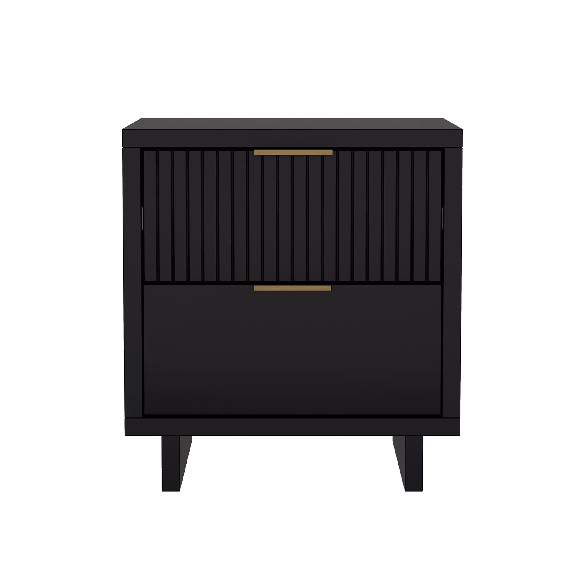 Elara Black Nightstand