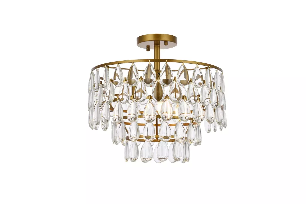 Elegant Lighting Flush Mount Light 1103F16BR