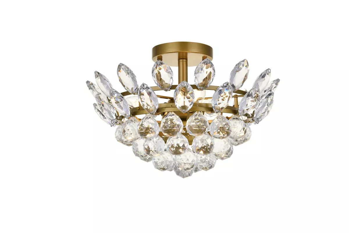 Elegant Lighting Flush Mount Light 1105F14BR
