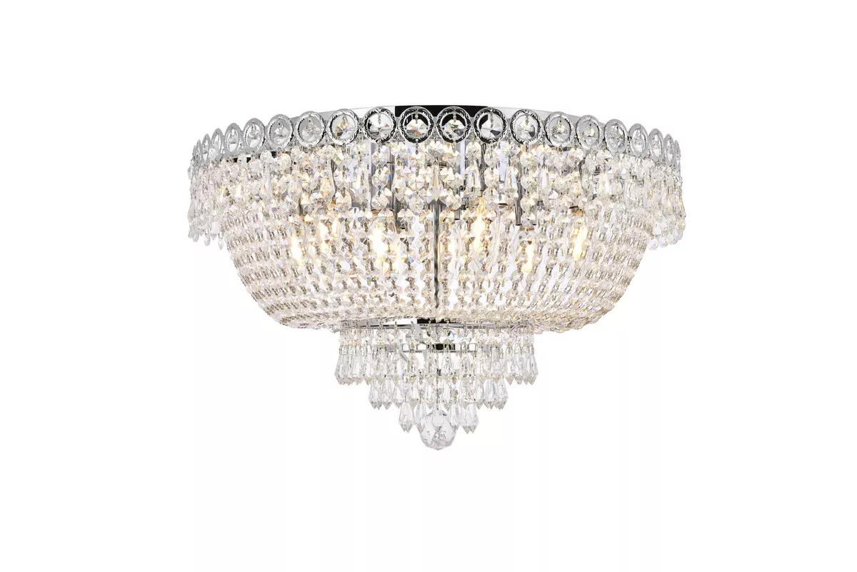 Elegant Lighting Flush Mount Light Elegant Cut V1900F20C/EC