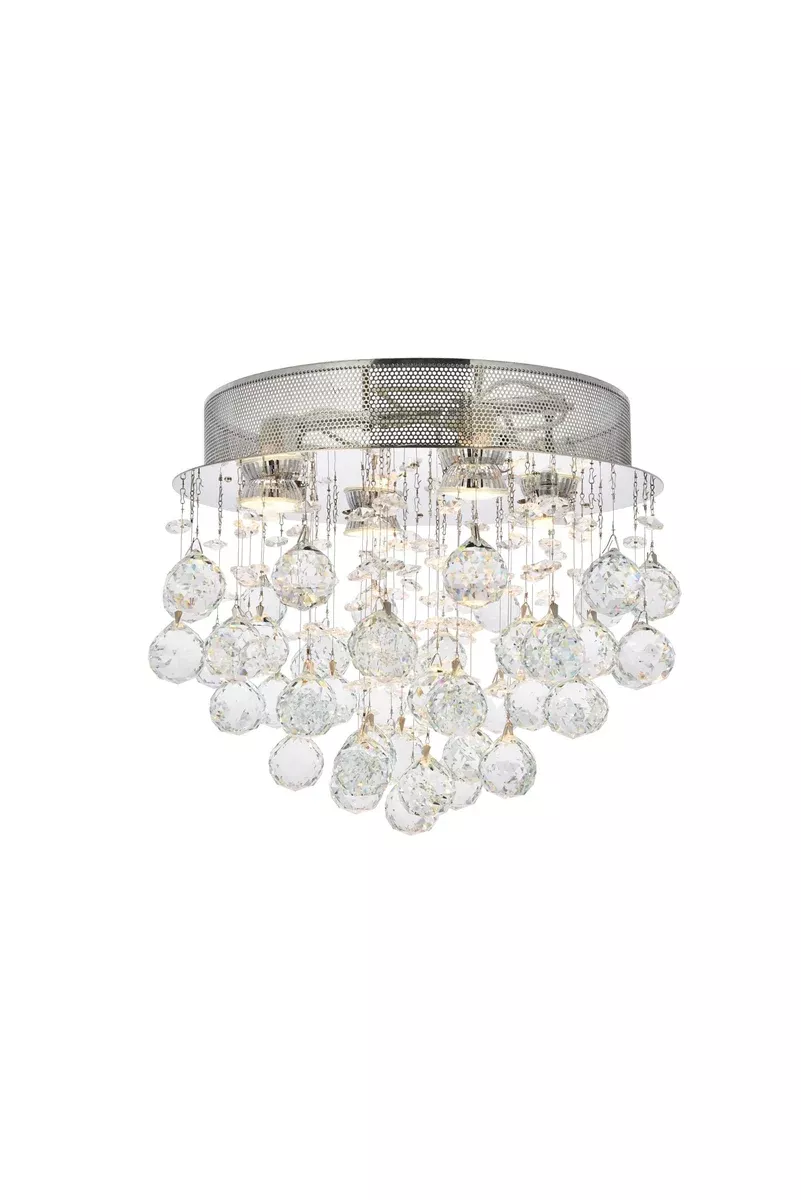 Elegant Lighting Flush Mount Light Elegant Cut V2006F14C/EC
