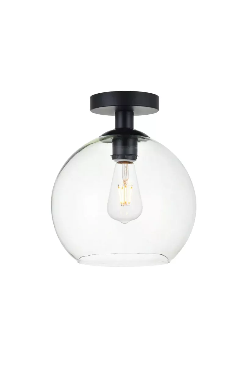 Elegant Lighting Flush Mount Light LD2210BK
