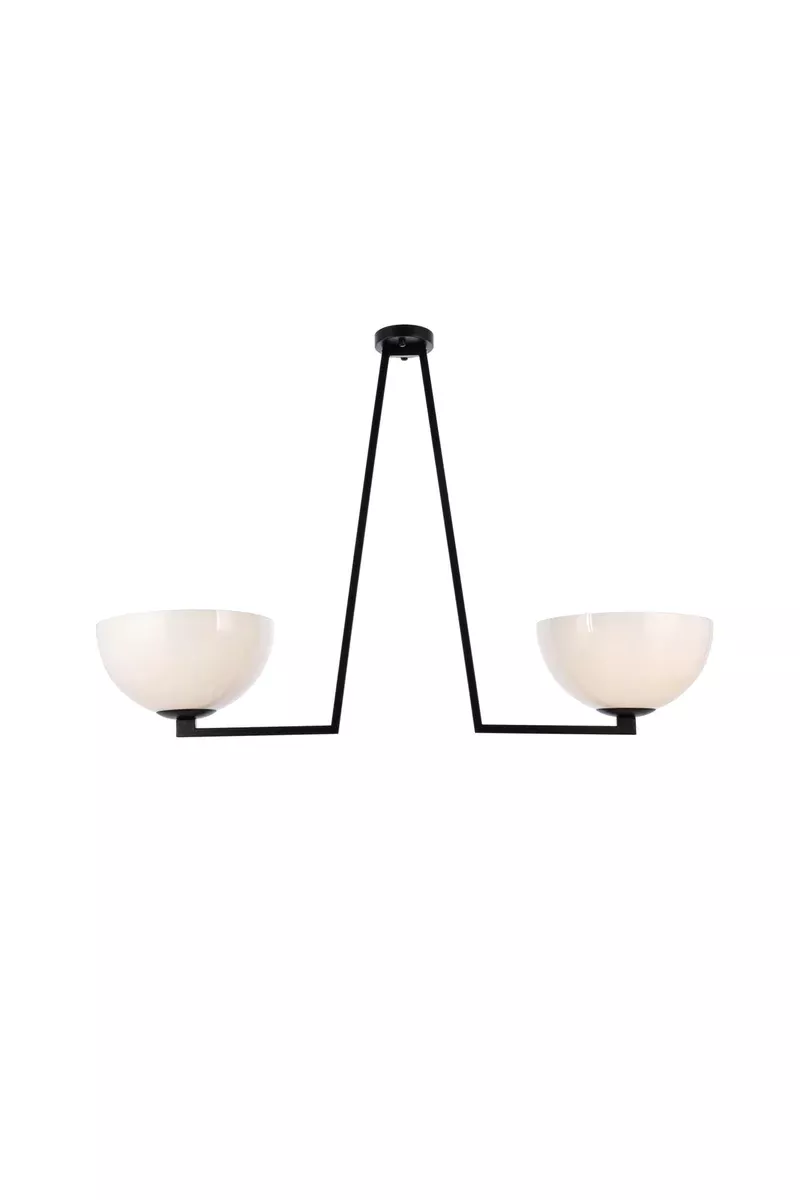 Elegant Lighting Flush Mount Light LD2350BK