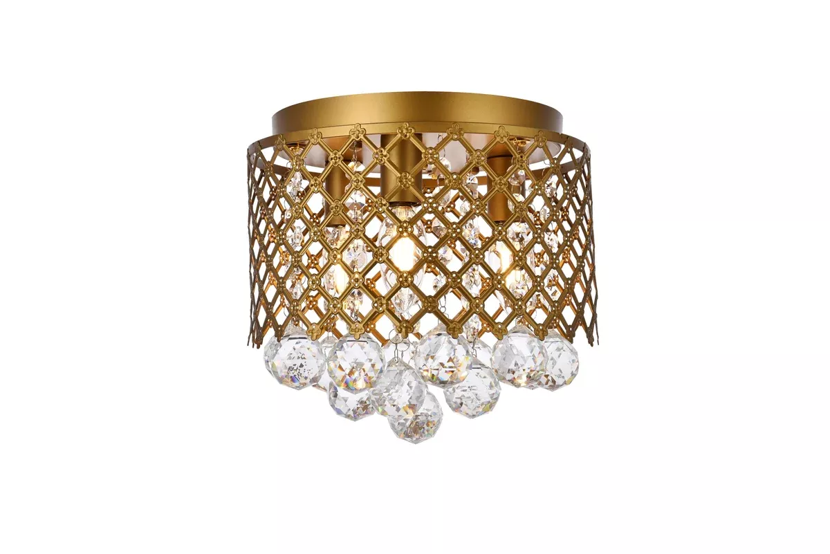 Elegant Lighting Flush Mount Light LD5010F10BR