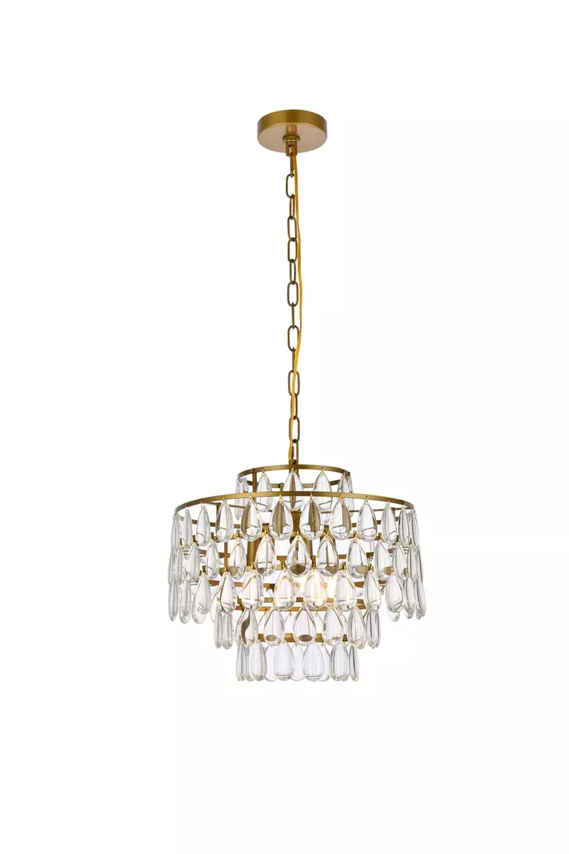 Elegant Lighting Pendant Light 1102D16BR