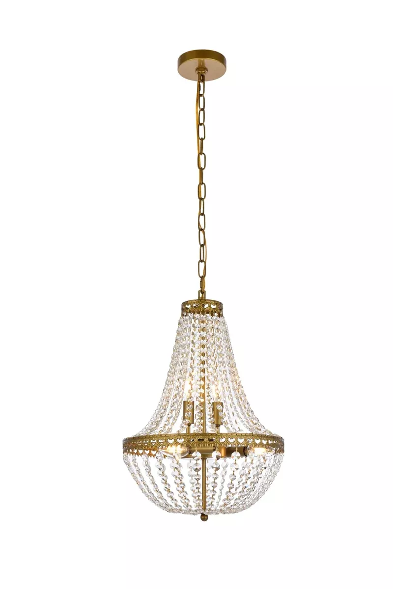 Elegant Lighting Pendant Light 1113D14BR