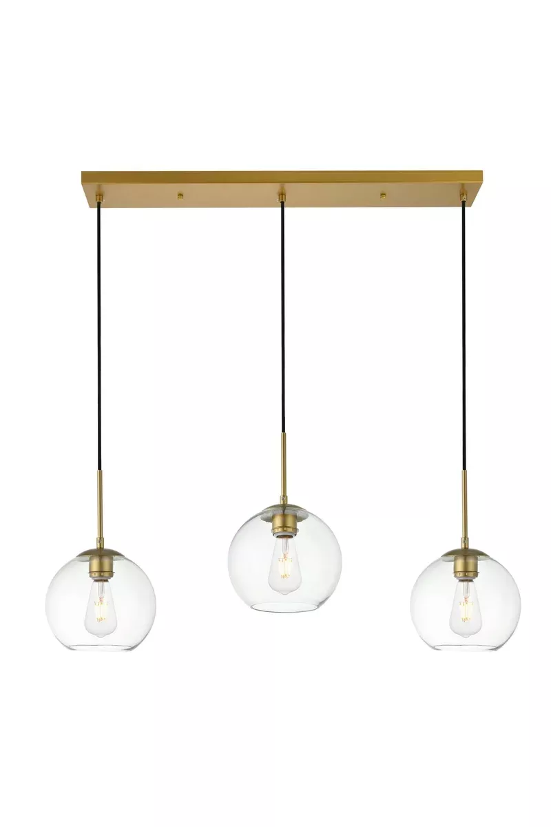 Elegant Lighting Pendant Light LD2236BR