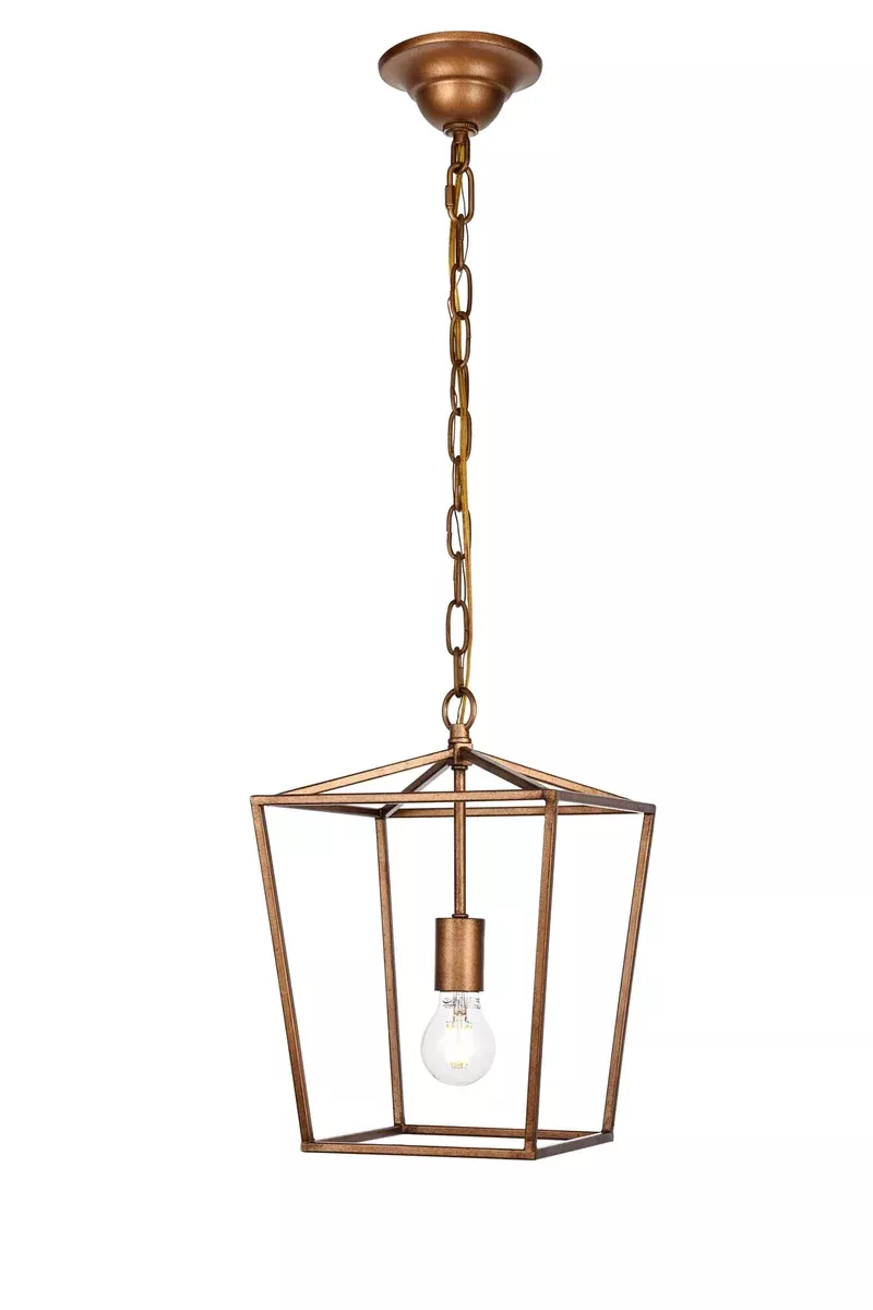 Elegant Lighting Pendant Light LD6008D9G