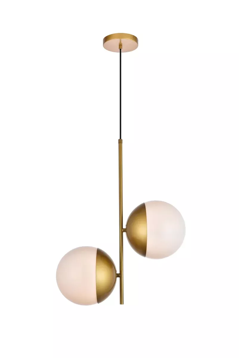 Elegant Lighting Pendant Light LD6120BR