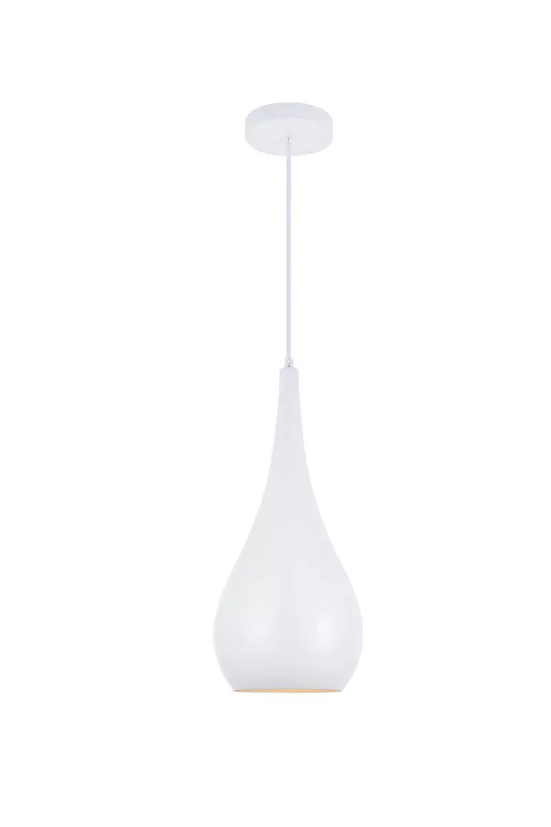Elegant Lighting Pendant Light LDPD2002WH