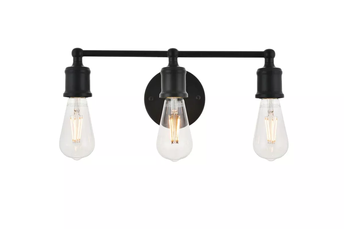 Elegant Lighting Vanity Light LD4028W16BK