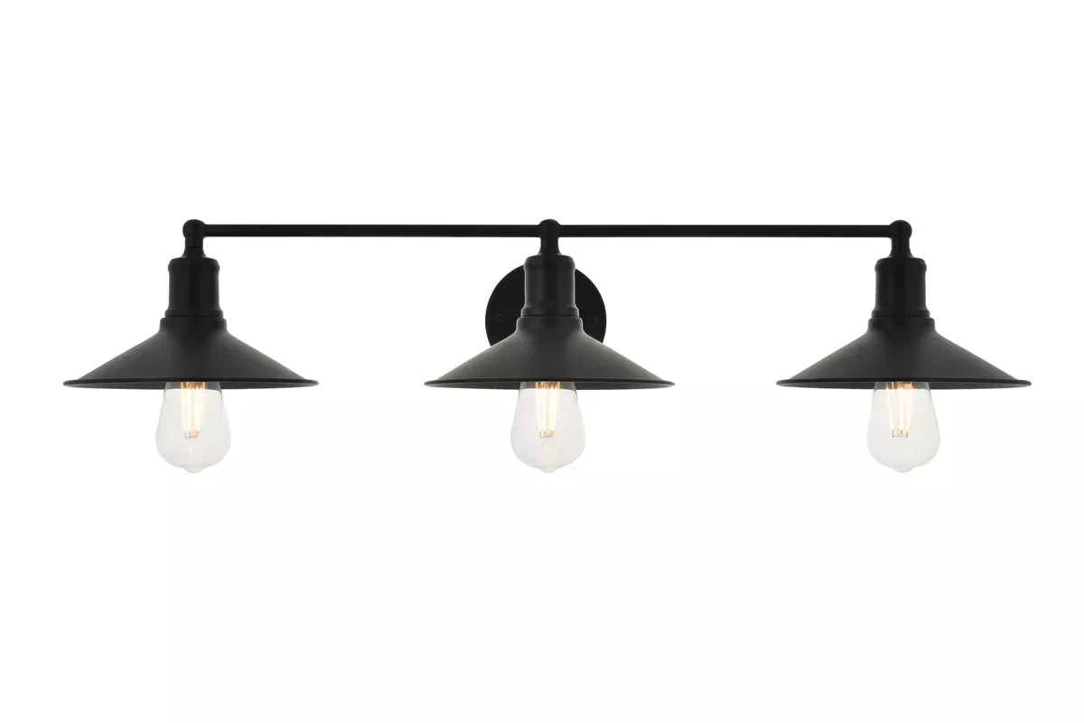 Elegant Lighting Vanity Light LD4033W33BK