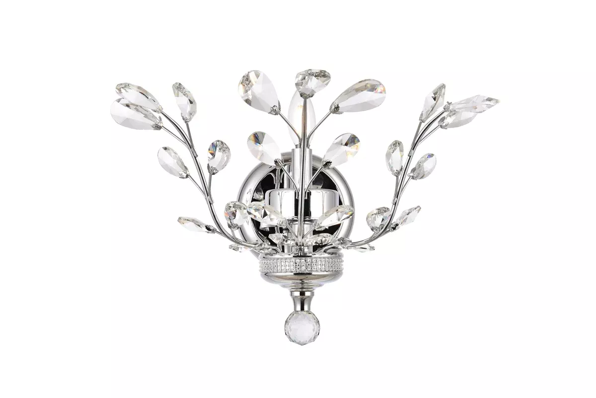 Elegant Lighting Wall Sconce Elegant Cut V2011W16C/EC