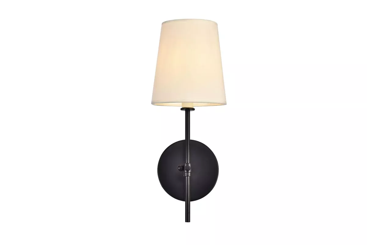 Elegant Lighting Wall Sconce LD6004W6BK