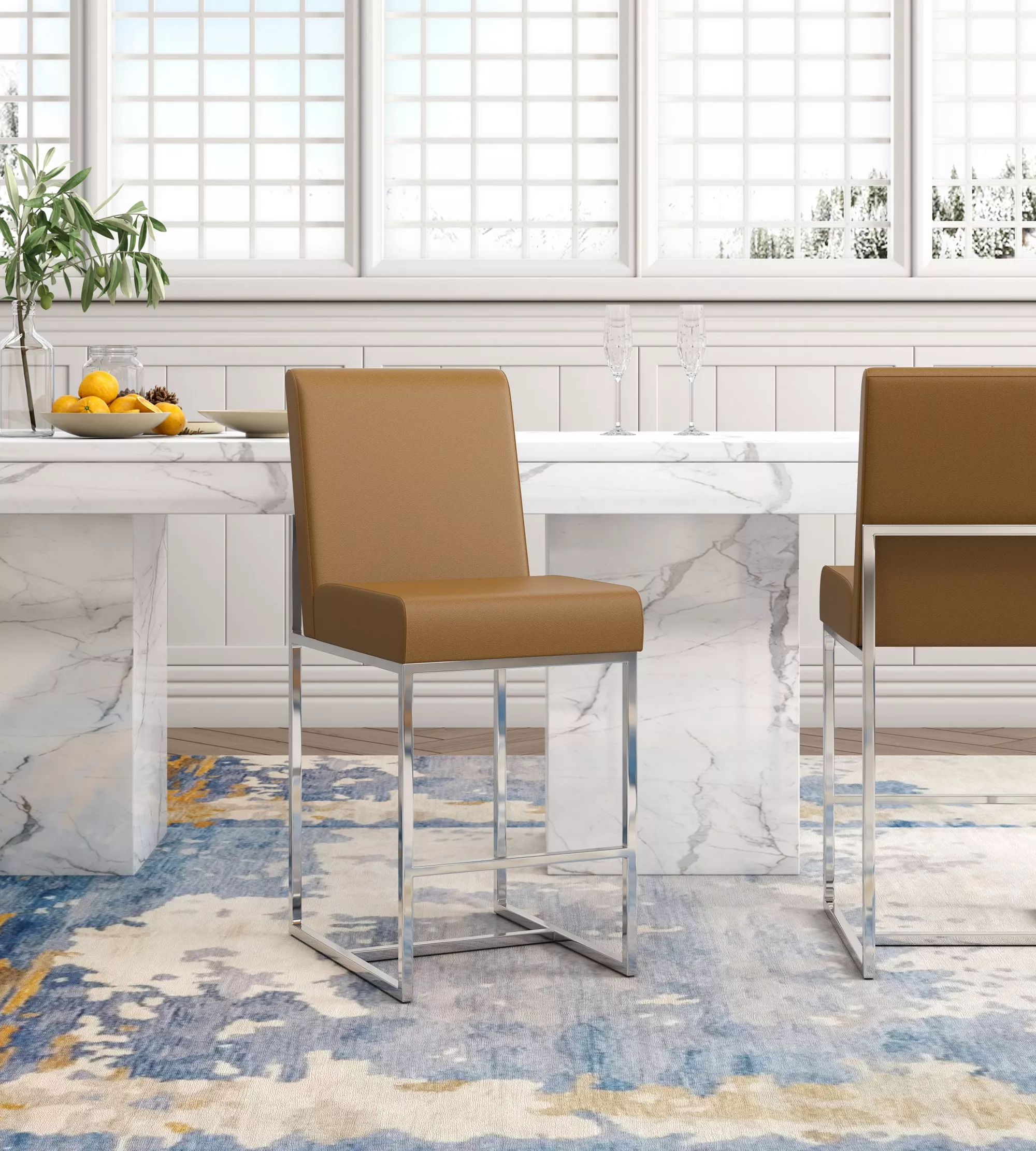 Element Brown Counter Stool