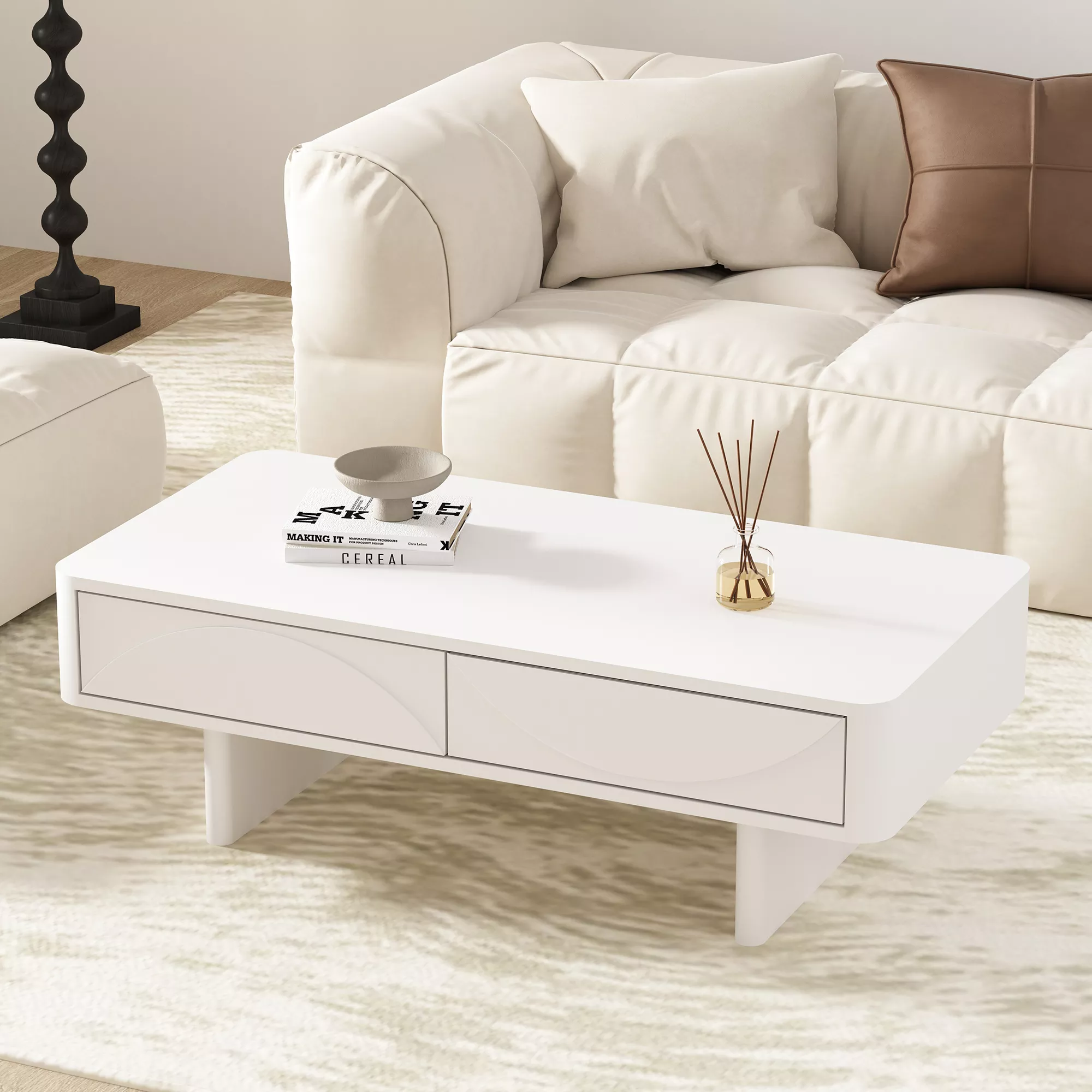 Ella White Coffee Table