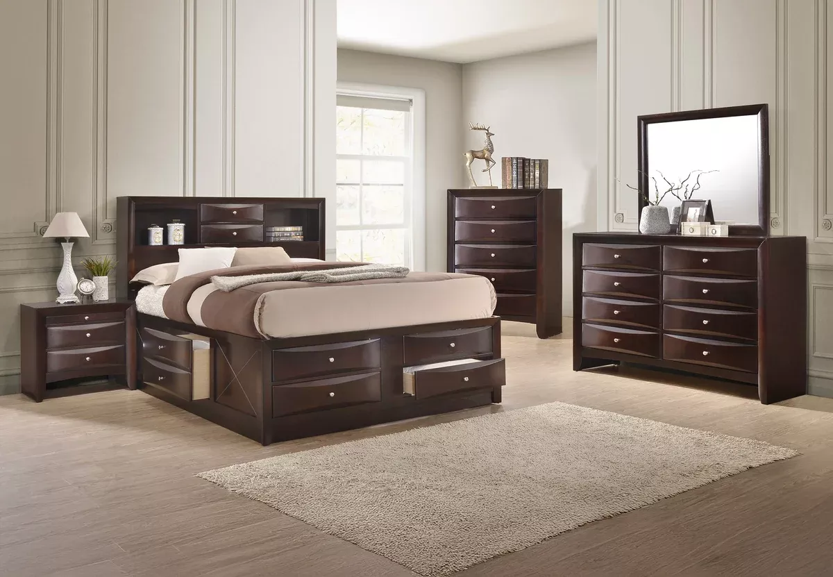 EMILY NIGHT STAND DARK CHERRY
