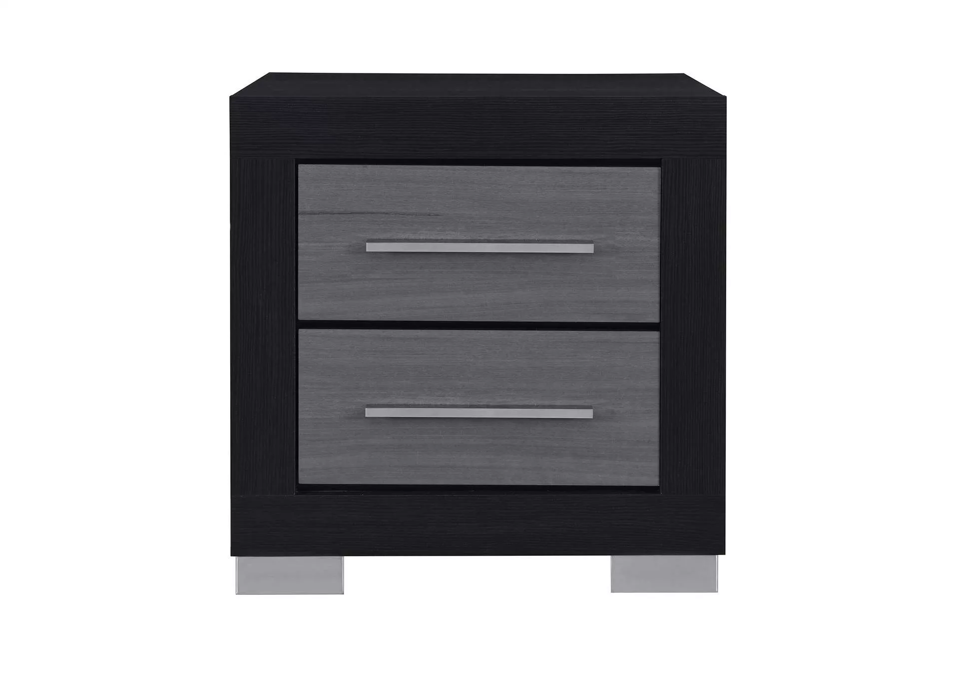 EMMA BLACK - GREY NIGHTSTAND
