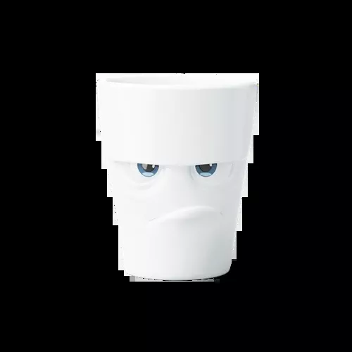 Faces Grumpy Face Coffee Mug with Handle, Movie Edition