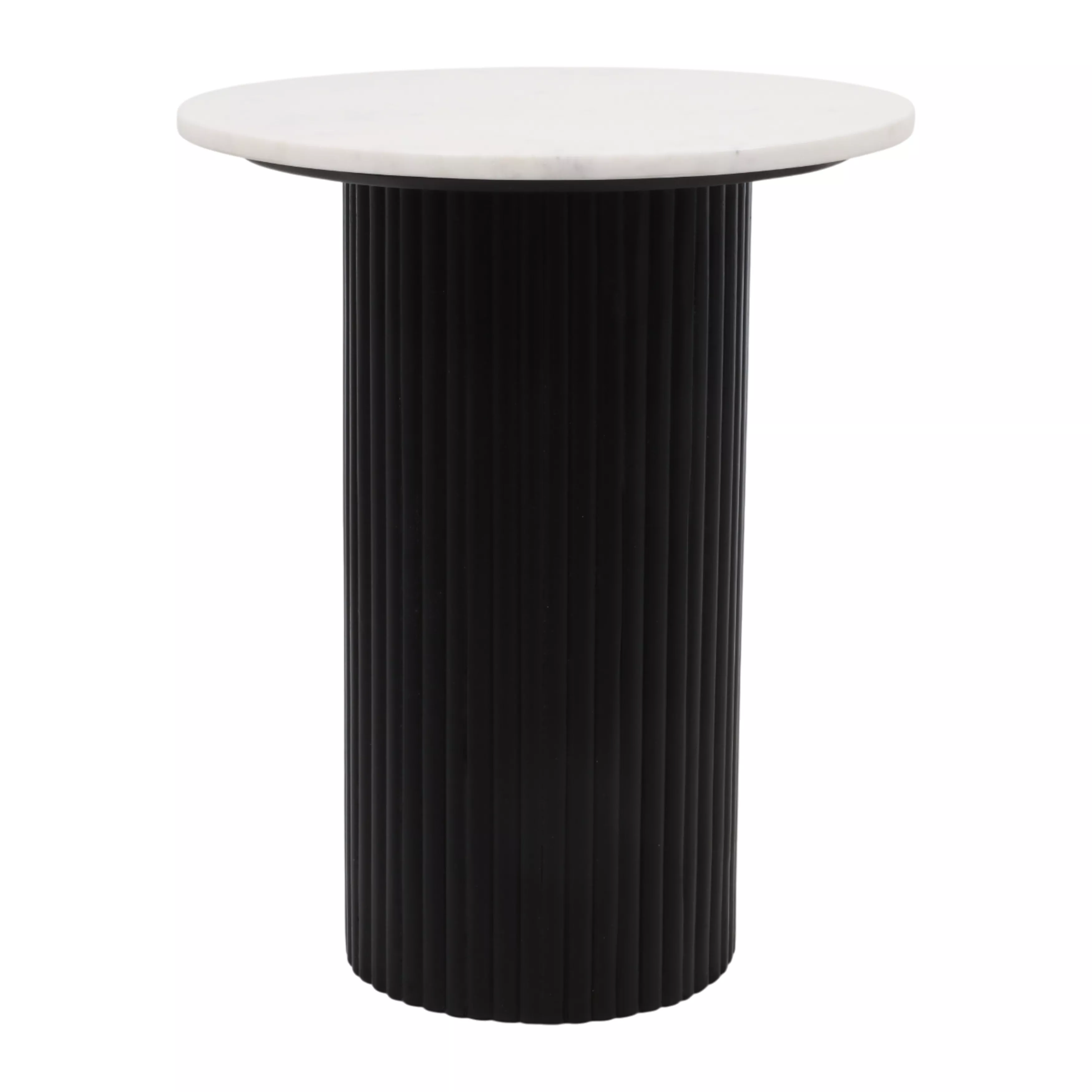Fluted Base Accent Table