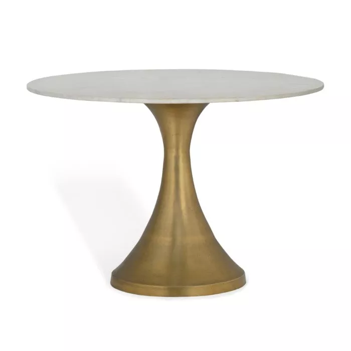 Funnel Dining Table - White